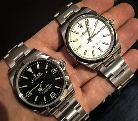 rolex oyster perpetual vs explorer 1 reddit|rolex explorer oystersteel.